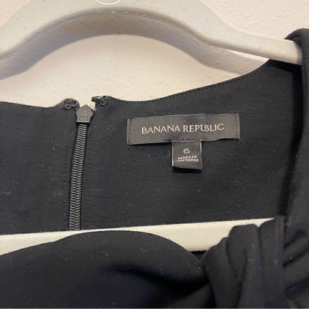 Banana republic black dress size 6 - Picture 3 of 6